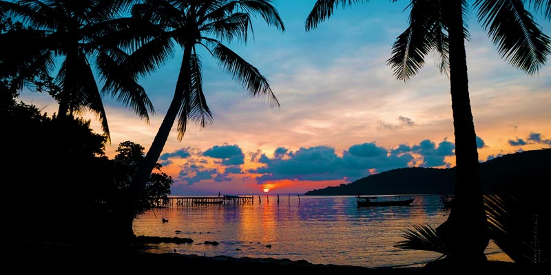 sunset in Koh Rong